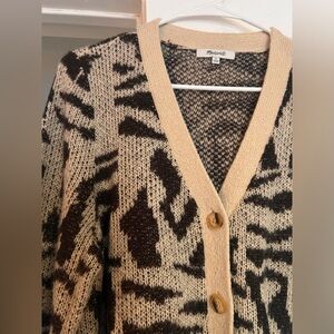 Madewell Alpaca Blend Cardigan-size large